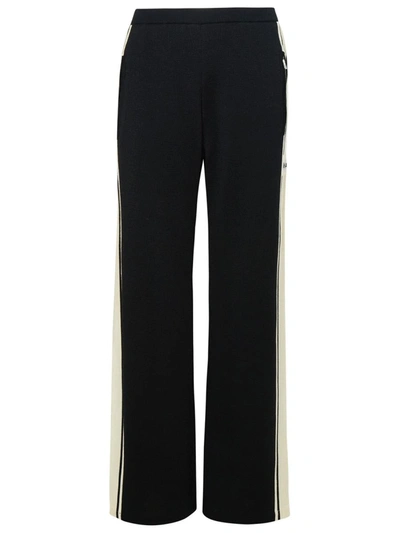 Shop Palm Angels Track Racing Pants In Black