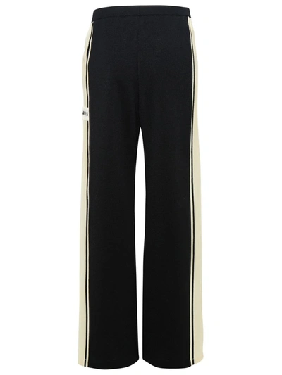 Shop Palm Angels Track Racing Pants In Black