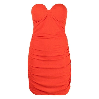 Shop Reina Olga Dresses In Orange