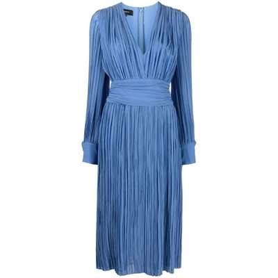 Shop Rochas Dresses In Blue