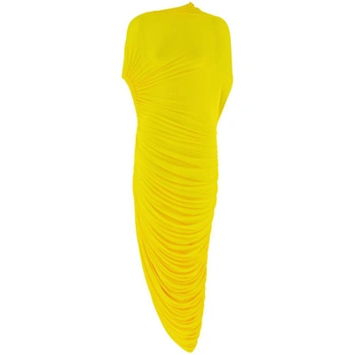 Shop Ferragamo Salvatore  Dresses In Yellow