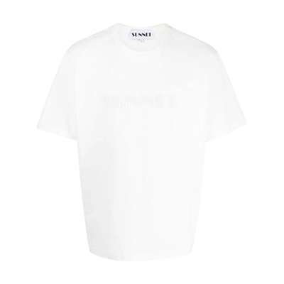 Shop Sunnei T-shirts In White
