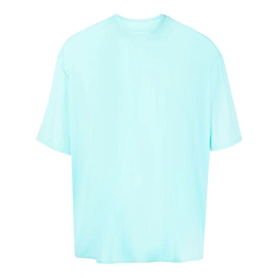 Shop Sunnei T-shirts In Blue
