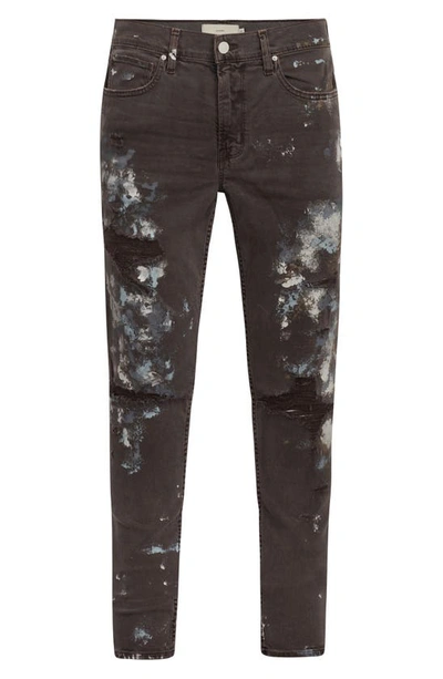 Hudson Jeans Zack Skinny Jean In Chocolate Thrasher