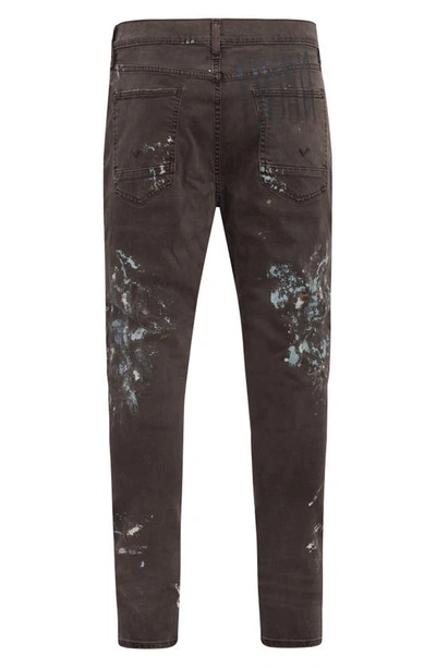 Hudson Jeans Zack Skinny Jean In Chocolate Thrasher
