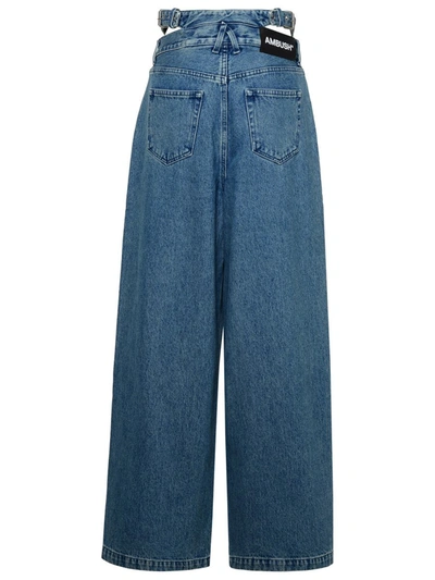 Shop Ambush Light Blue Denim Jeans