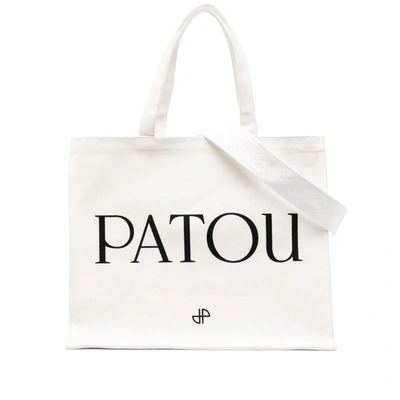Shop Patou Bags In Neutrals