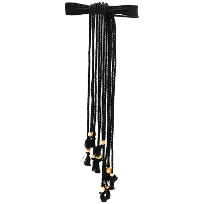 Philosophy Di Lorenzo Serafini Polyester Belts In Black