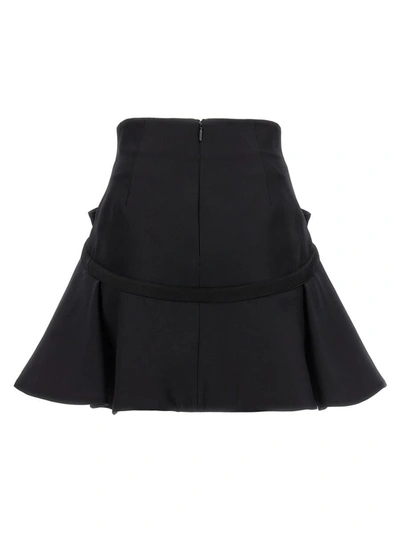 Shop Versace 'medusa '95' Skirt In Black