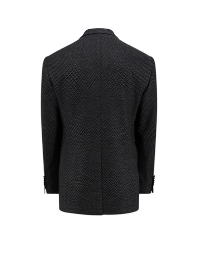 Shop Tagliatore Blazer In Grey