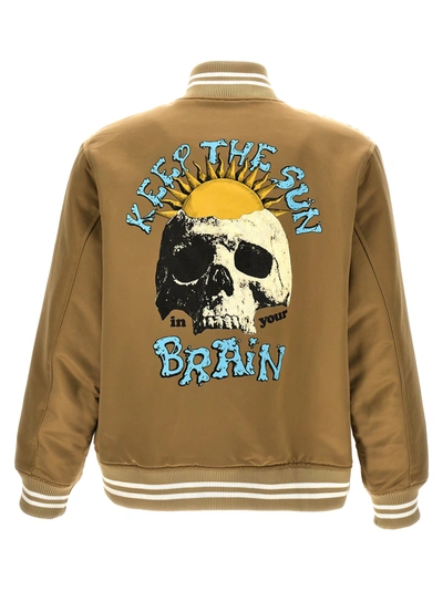 Shop Undercover Keep The Sun In Your Brain Casual Jackets, Parka Beige
