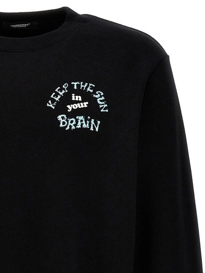 Shop Undercover Keep The Sun In Your Brain Sweatshirt Black