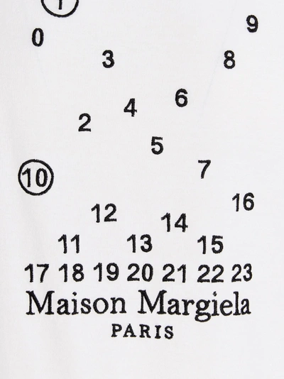 Shop Maison Margiela Logo Embroidery T-shirt Black