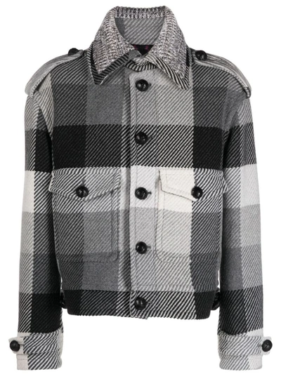 Shop Etro Jackets Grey