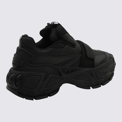 Shop Off-white Black Tech Glove Sneakers