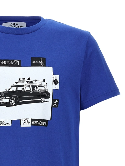 Shop Apc X Jw Anderson T-shirt In Blue