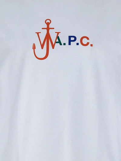 Shop Apc X Jw Anderson T-shirt In White