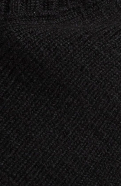 Shop The Row Danylo Merino Wool Rib Balaclava In Black