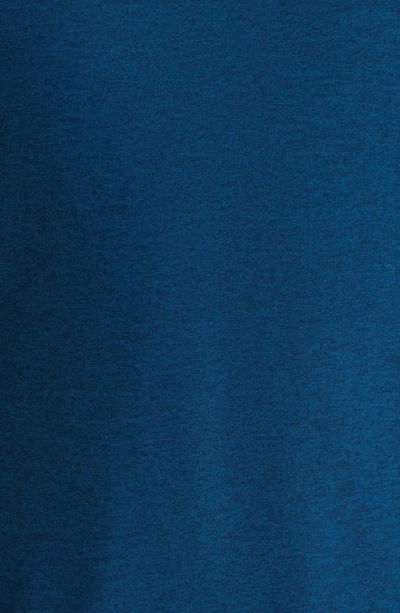 Shop Beyond Yoga Featherweight Always Beyond Long Sleeve Performance T-shirt In Blue Gem Heather