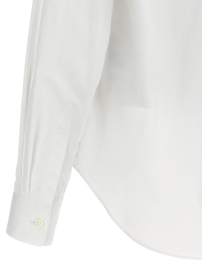 Shop Comme Des Garcons Black Cut-out Shirt Shirt, Blouse In White