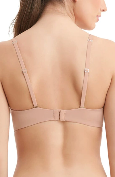 Shop Montelle Intimates Allure Light Push-up Bra In Sand