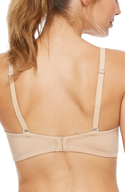 Shop Montelle Intimates Convertible Strapless Underwire Bra In Sand