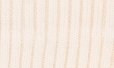 Shop Moncler Logo Embroidered Virgin Wool Rib Headband In White