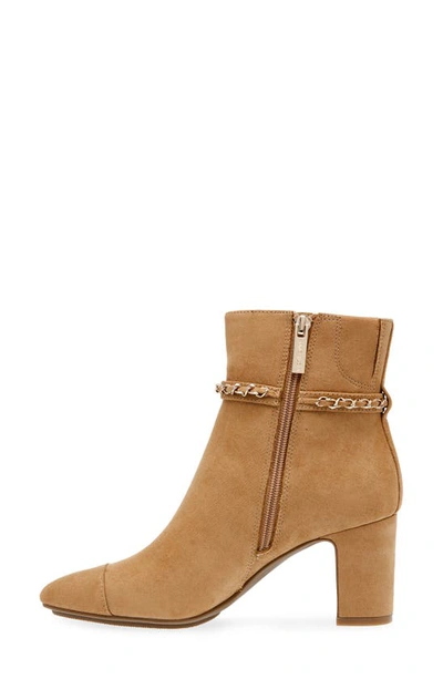 Shop Anne Klein Suri Bootie In Brown