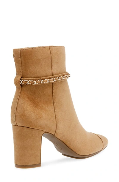 Shop Anne Klein Suri Bootie In Brown