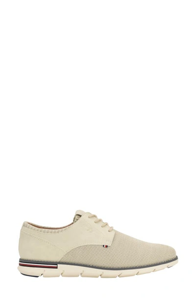 Tommy Hilfiger Men's Winner Casual Lace Up Oxfords Men's Shoes In Ivory Knit Multi