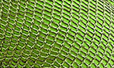 Vix Swimwear Nicole Mesh Overlay Bikini Top In Light Green