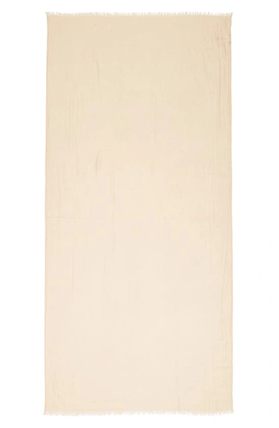 Vince Lightweight Cashmere Scarf In Camel