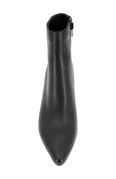 Shop Andre Assous Winter Water Resistant Pointed Toe Bootie In Black