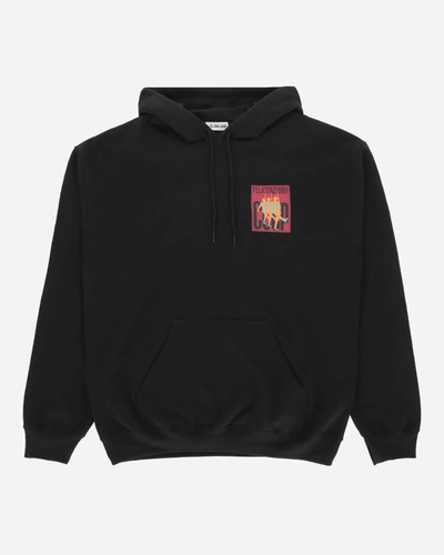 Shop Slam Jam Cccp Fedeli Alla Linea 1984-2024 Hooded Sweatshirt In Black