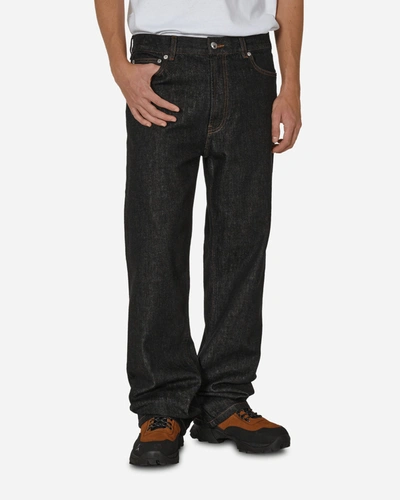 Shop Apc Jw Anderson Willie Jeans Washed In Black