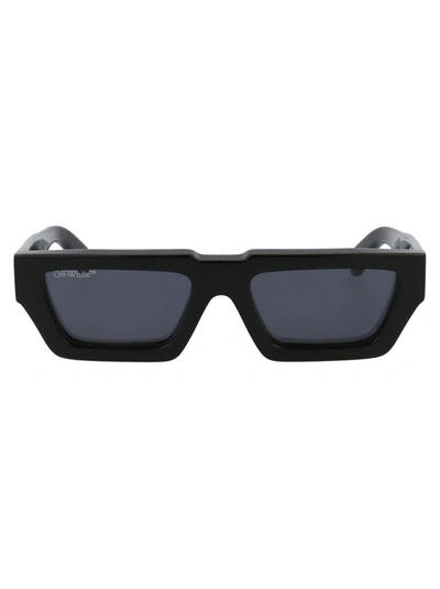 Shop Off-white Sunglasses In 1007 Black