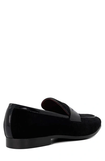 Dune London Sensory Penny Loafer In Black