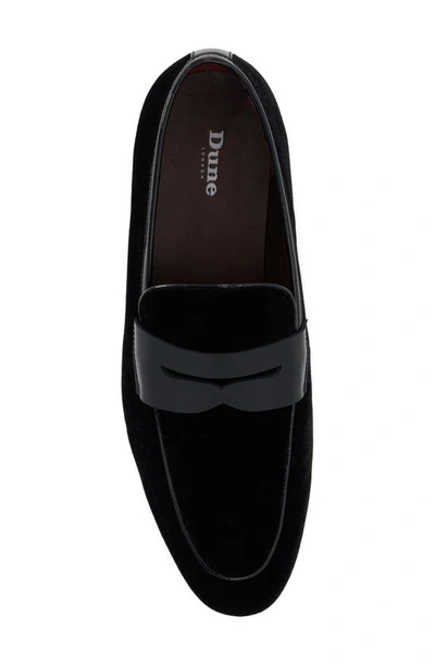 Dune London Sensory Penny Loafer In Black