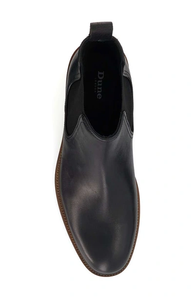 Shop Dune London Characteristic Chelsea Boot In Black