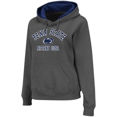 Shop Stadium Athletic Charcoal Penn State Nittany Lions Arch & Logo 2 Pullover Hoodie