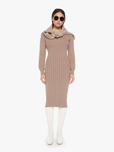 Shop Sablyn Ira Longsleeve Dress Toast Sweater (also In X, M,l) In Multi
