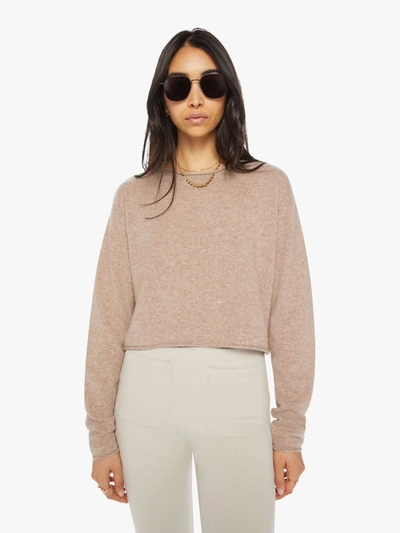 Shop Sablyn Lance Cashmere Crop Pullover Toast Sweater (also In S, M,l) In Multi