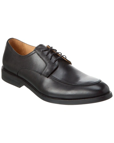 Shop Warfield & Grand Haddock Leather Dress Shoe In Black