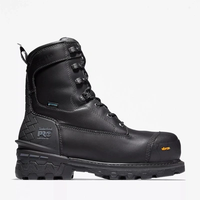 Shop Timberland Men's Boondock Hd 8" Composite Toe Waterproof Work Boot In Black