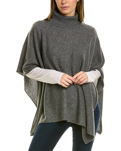 Shop Amicale Cashmere Turtleneck Cashmere Pullover In Grey