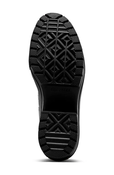 Shop Converse Chuck 70 De Luxe Block Heel High Top Sneaker In Black/ Black/ White