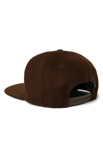 Shop One Of These Days Ebbets Wool Baseball Cap In Brown