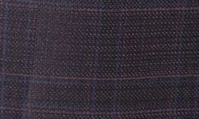 Shop Ted Baker Karl Slim Fit Plaid Wool Sport Coat In Berry