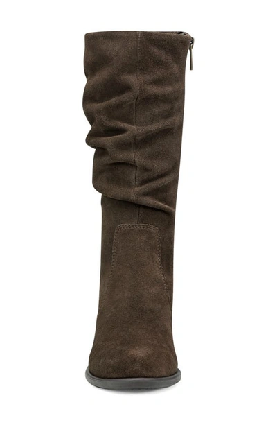 Earth Vine Slouch Boot In Caffe