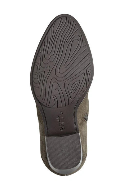 Earth Women's Vine Narrow Calf Block Heel Boots In Muschio